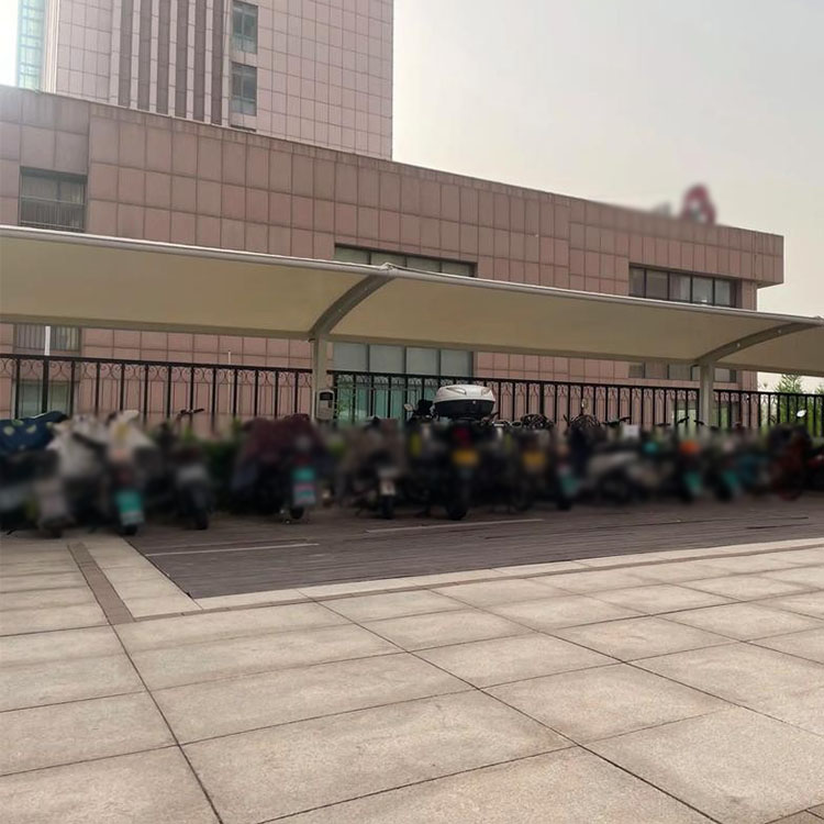 榆林膜结构电动车棚